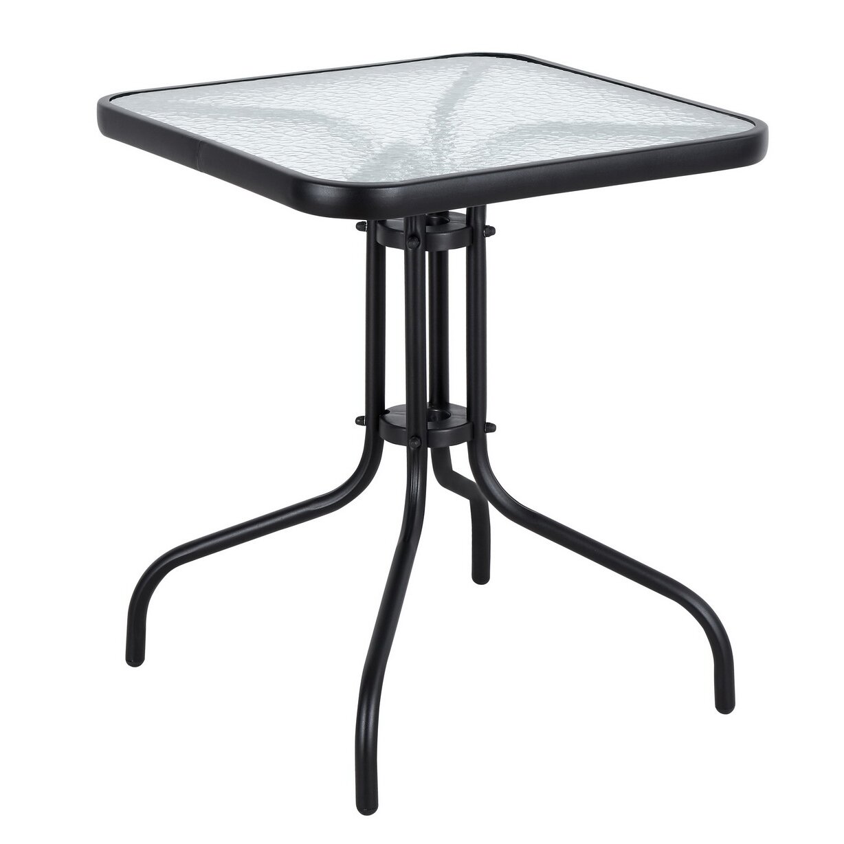 Sodo stalas, 60 cm grūdinto stiklo stalas sodo terasai, balkonui 4 Sodo stalas, 60 cm grūdinto stiklo stalas sodo terasai, balkonui 4