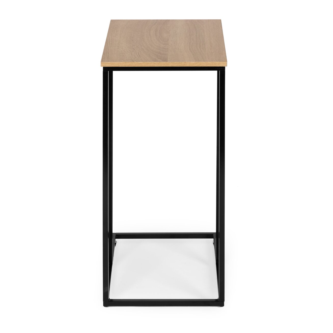 Mobilus šoninis staliukas nešiojamam kompiuteriui su metaliniu rėmu, ModernHome 3