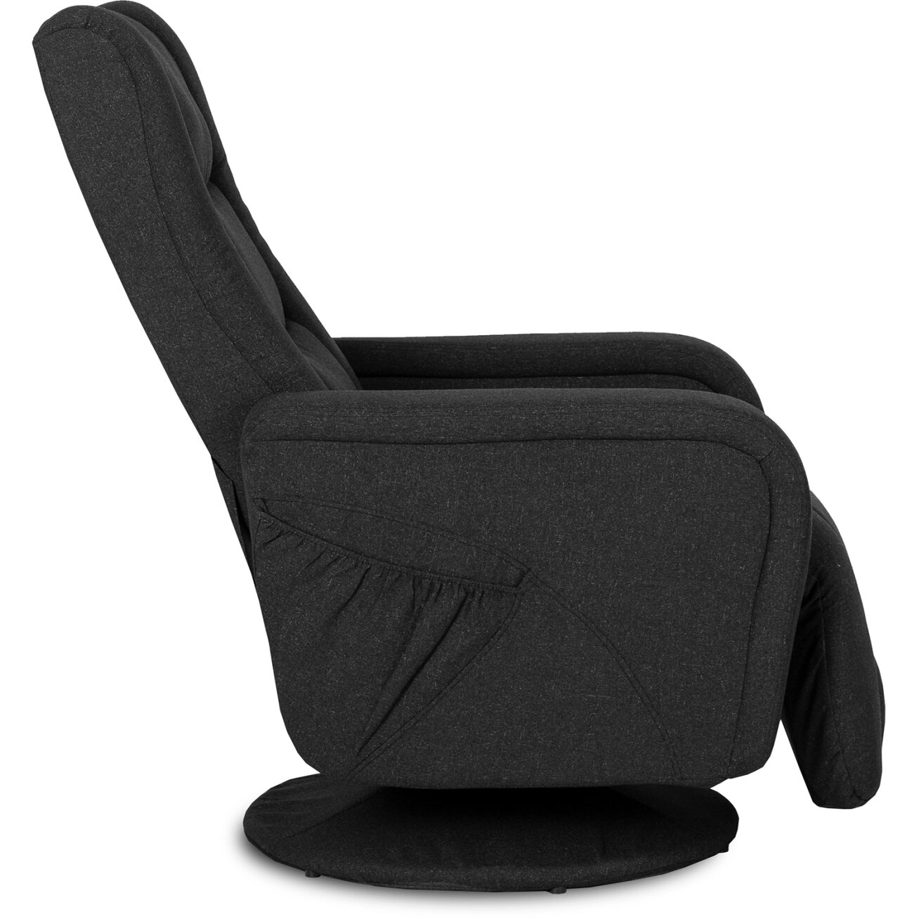SPIKE 2 juodas modernus atlošiamas besisukantis masažinis krėslas su kojų atrama 5 SPIKE 2 juodas modernus atlošiamas besisukantis masažinis krėslas su kojų atrama 5