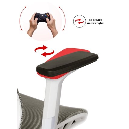 SKY ergonomiška pasukama biuro kėdė, smėlio spalvos, moderni 13