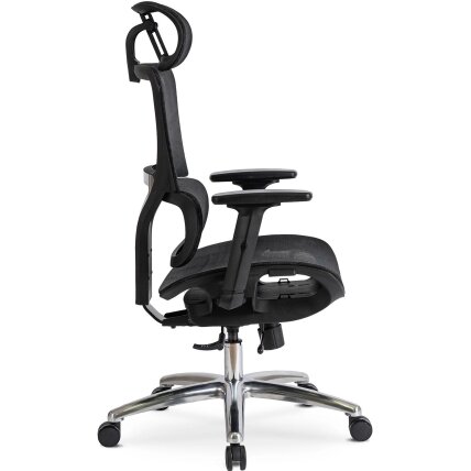 Ergonominė biuro pasukama kėdė ROYAL, juoda 3