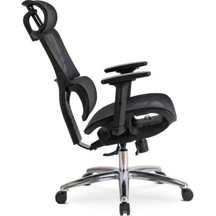 Ergonominė biuro pasukama kėdė ROYAL, juoda 4