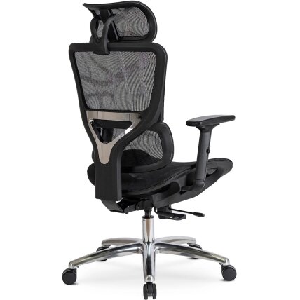 Ergonominė biuro pasukama kėdė ROYAL, juoda 5