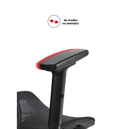 Ergonominė biuro pasukama kėdė ROYAL, juoda 9