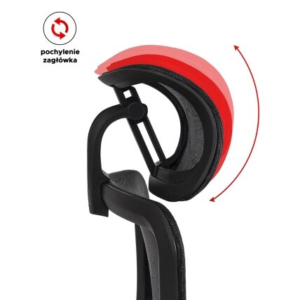 Ergonominė biuro pasukama kėdė ROYAL, juoda 12