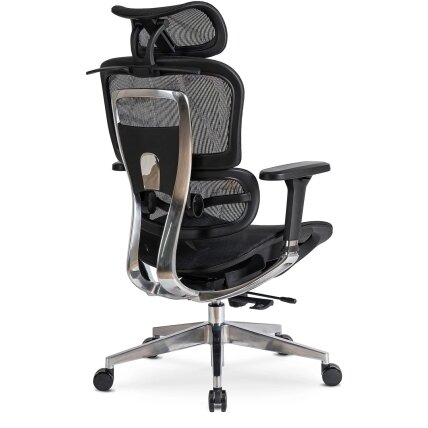Ergonominė sukamoji biuro kėdė NINO, juoda 10