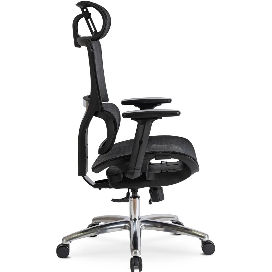 Ergonominė biuro pasukama kėdė ROYAL, juoda 3