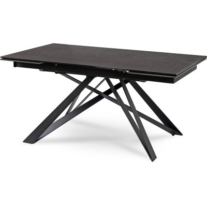 Stół MAXIME 160-240 cm Czarny marmur
