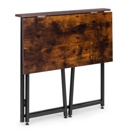 Sulankstomas kompiuterio stalas nešiojamam kompiuteriui 80 × 45 cm, lofto stilius, ModernHome (Kopija) 5 Sulankstomas kompiuterio stalas nešiojamam kompiuteriui 80 × 45 cm, lofto stilius, ModernHome (Kopija) 5