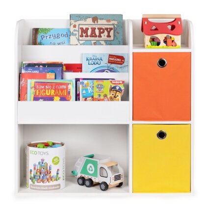 Medinė vaikiška spintelė–lentyna su skyriais, ECOTOYS 6
