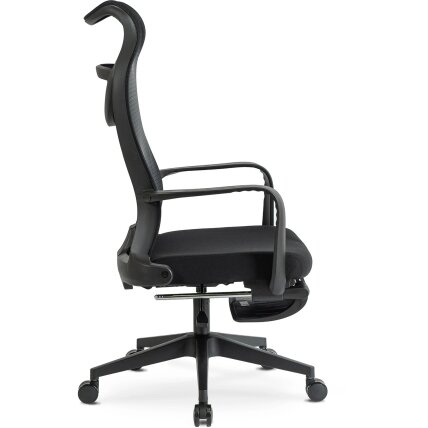 ACTON ergonomiška pasukama biuro kėdė su pakoja, juod 3