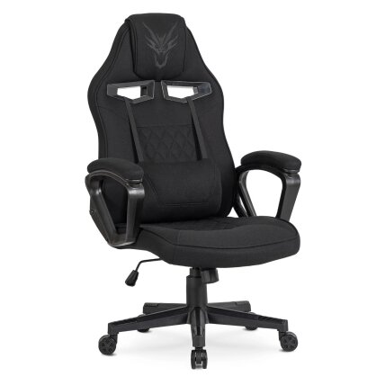 Žaidimų kėdė VIDAL – juoda, su TILT mechanizmu Žaidimų kėdė VIDAL – juoda, su TILT mechanizmu