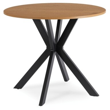 Stalas LAUREN 90 cm auksinio ąžuolo Stalas LAUREN 90 cm auksinio ąžuolo
