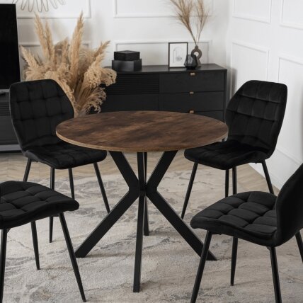 Stalas LAUREN 80 cm sendinto ąžuolo 1