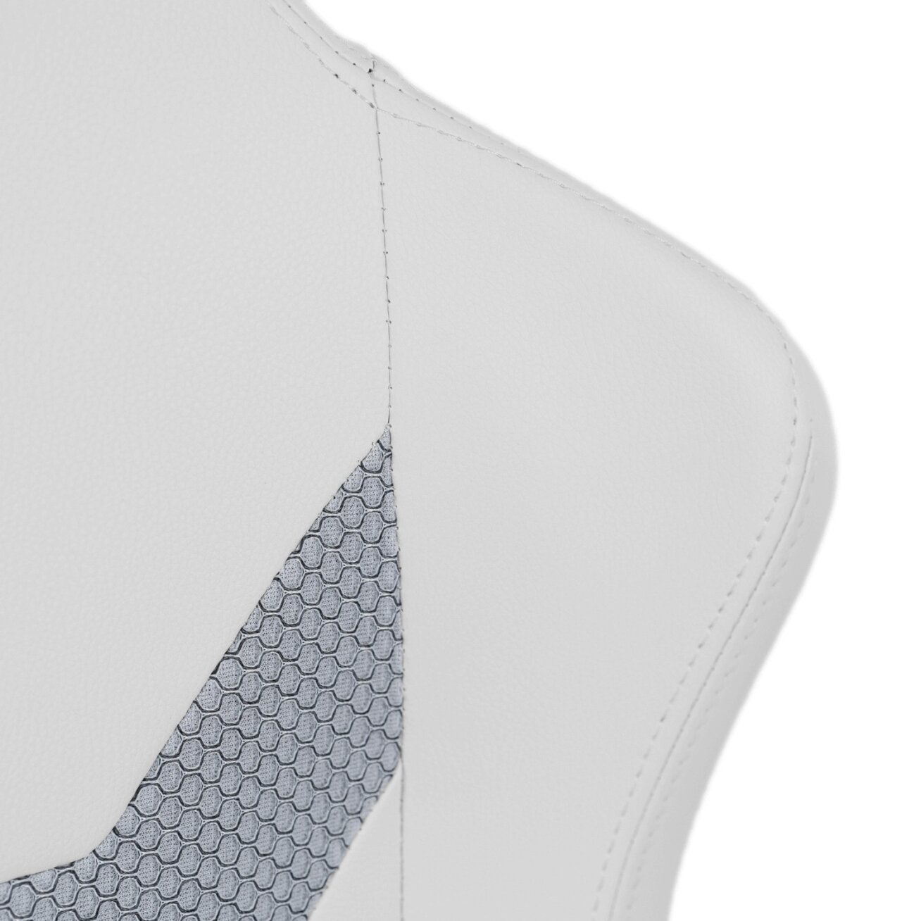 Žaidimų kėdė balta / juoda su TILT mechanizmu – ergonomiška ir stilinga 15
