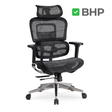 Ergonominė sukamoji biuro kėdė NINO, juoda Ergonominė sukamoji biuro kėdė NINO, juoda