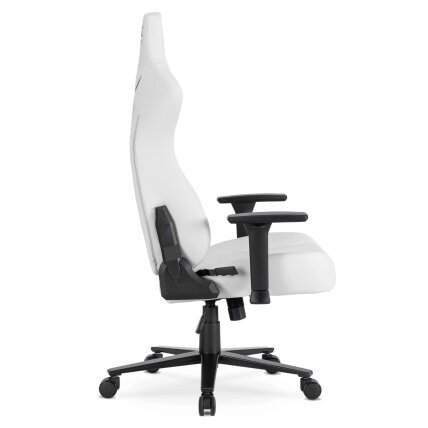 Žaidimų kėdė balta / juoda su TILT mechanizmu – ergonomiška ir stilinga 12