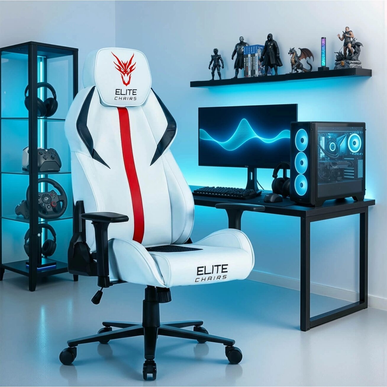 NEXON  pasukama žaidimų kėdė – komfortas ir stilius kiekvienam žaidėjui 1
