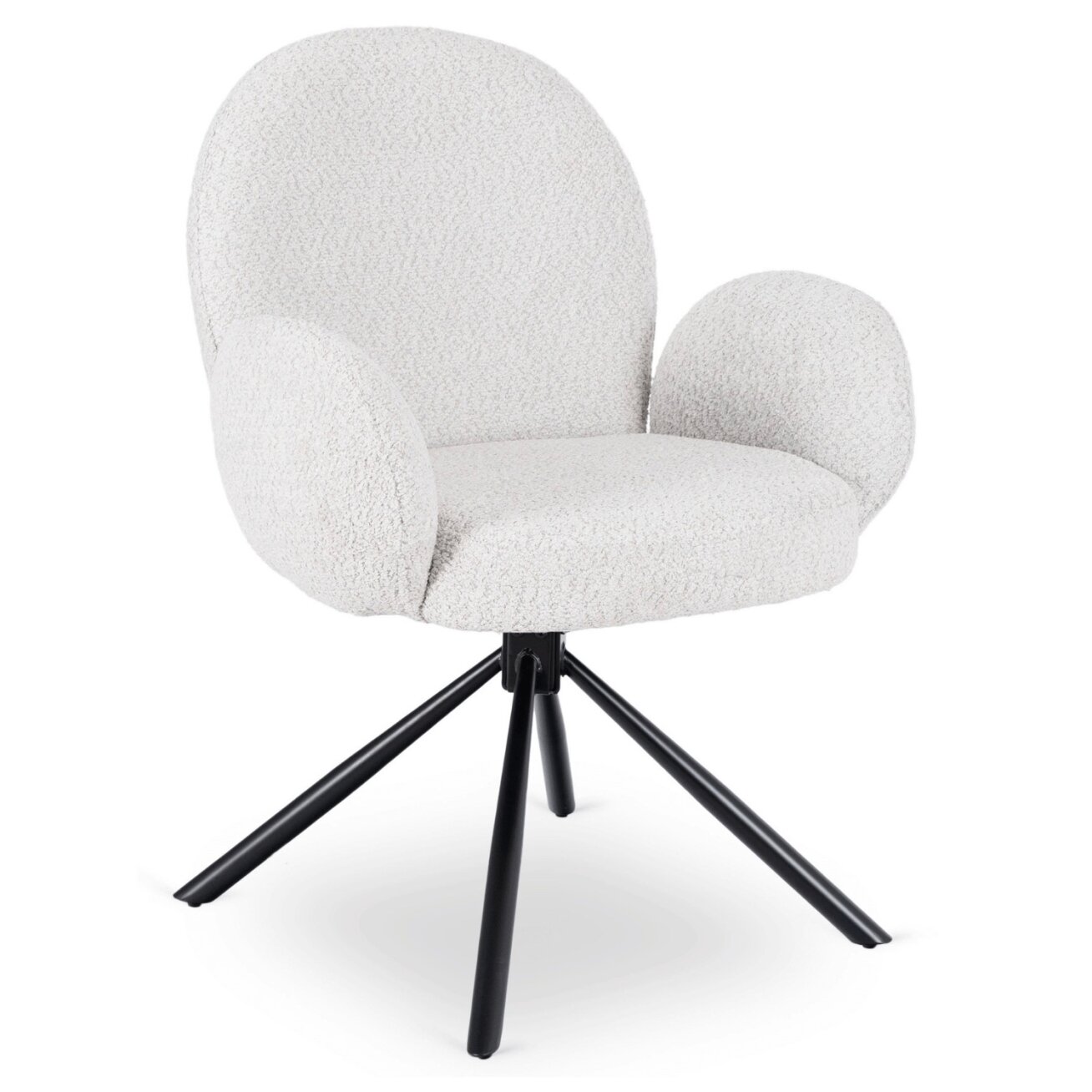 Mikso Minkštas besisukantis svetainės krėslas MIKSO Modern pilkos spalvos 4 Mikso Minkštas besisukantis svetainės krėslas MIKSO Modern pilkos spalvos 4