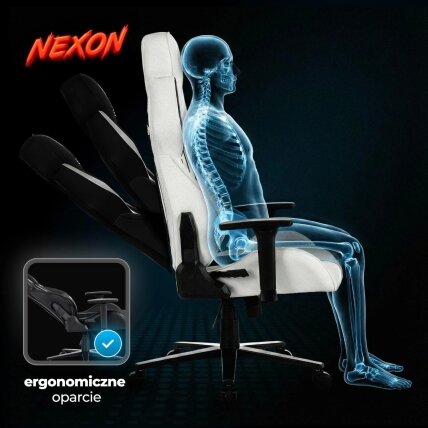 NEXON pasukama žaidimų kėdė – komfortas ir stilius kiekvienam žaidėjui 3 NEXON pasukama žaidimų kėdė – komfortas ir stilius kiekvienam žaidėjui 3
