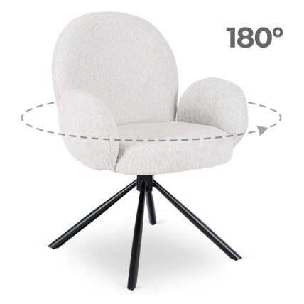 Mikso Minkštas besisukantis svetainės krėslas MIKSO Modern pilkos spalvos Mikso Minkštas besisukantis svetainės krėslas MIKSO Modern pilkos spalvos