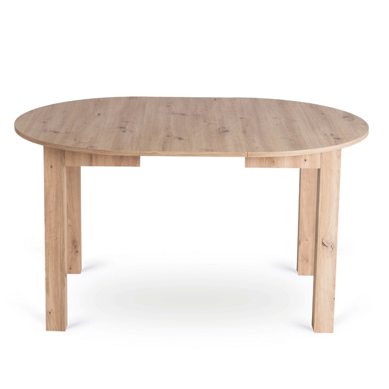 Apvalus išskleidžiamas stalas 102–142 cm, Artisan ąžuolo spalvos 8 Apvalus išskleidžiamas stalas 102–142 cm, Artisan ąžuolo spalvos 8