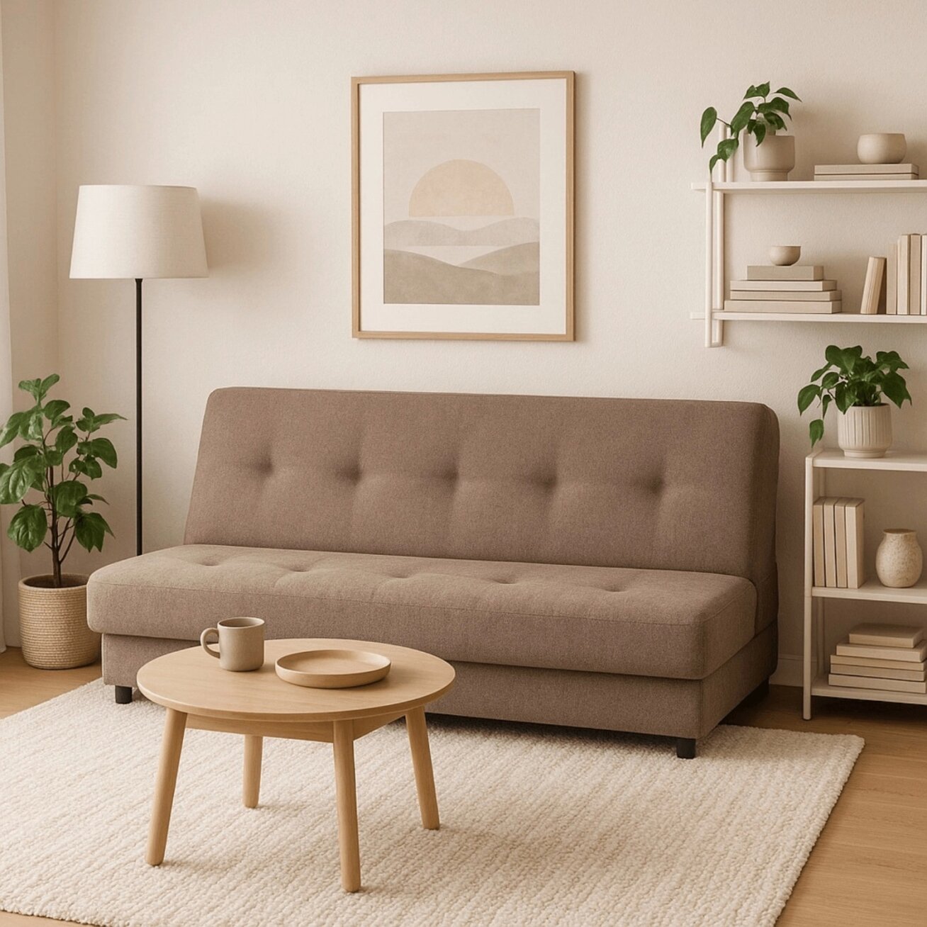 Sofa ARUBA Brązowa 1