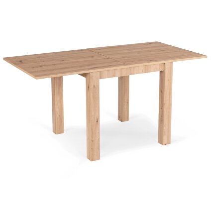 Kvadratinis išskleidžiamas stalas 80–160 cm, Artisan ąžuolo spalvos 6 Kvadratinis išskleidžiamas stalas 80–160 cm, Artisan ąžuolo spalvos 6