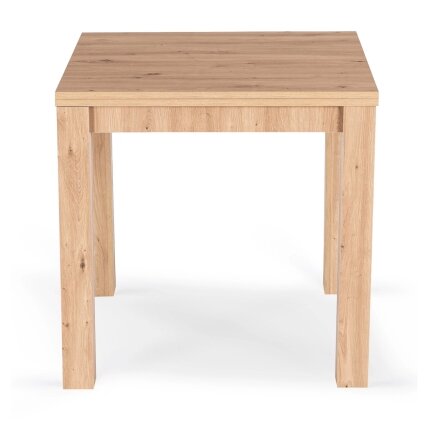 Kvadratinis išskleidžiamas stalas 80–160 cm, Artisan ąžuolo spalvos 7 Kvadratinis išskleidžiamas stalas 80–160 cm, Artisan ąžuolo spalvos 7