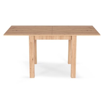 Kvadratinis išskleidžiamas stalas 80–160 cm, Artisan ąžuolo spalvos 8