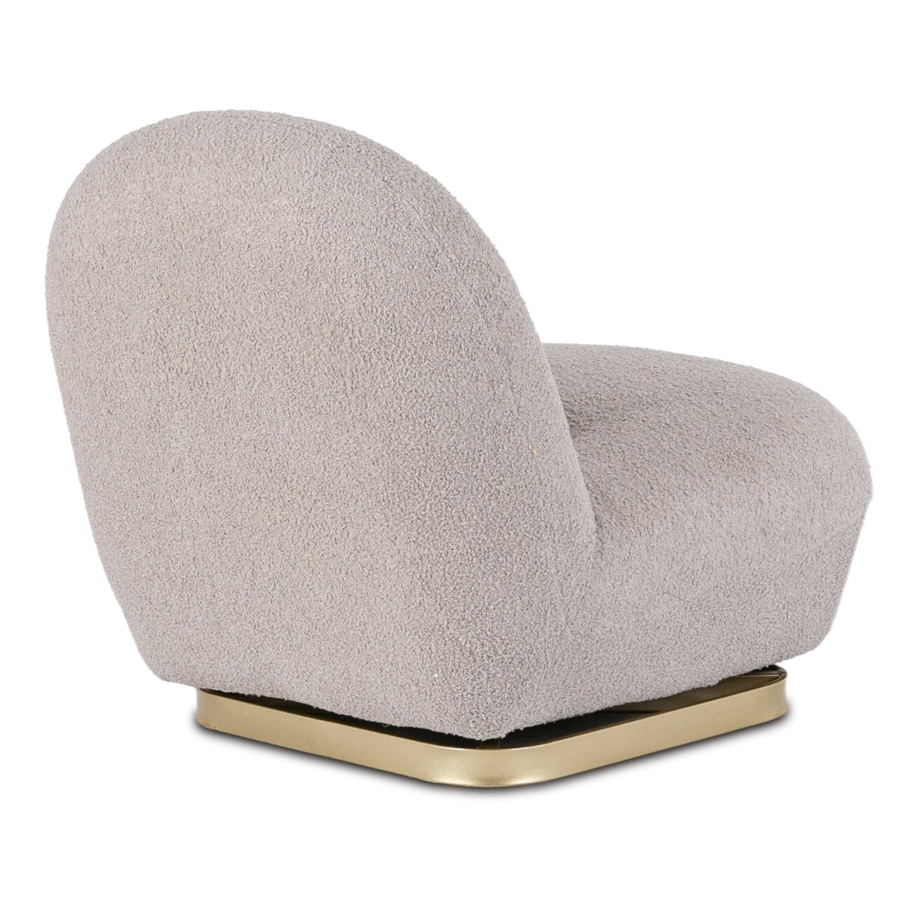 SONNY pilka „Boucle“ moderni pasukama poilsio kėdė 7 SONNY pilka „Boucle“ moderni pasukama poilsio kėdė 7