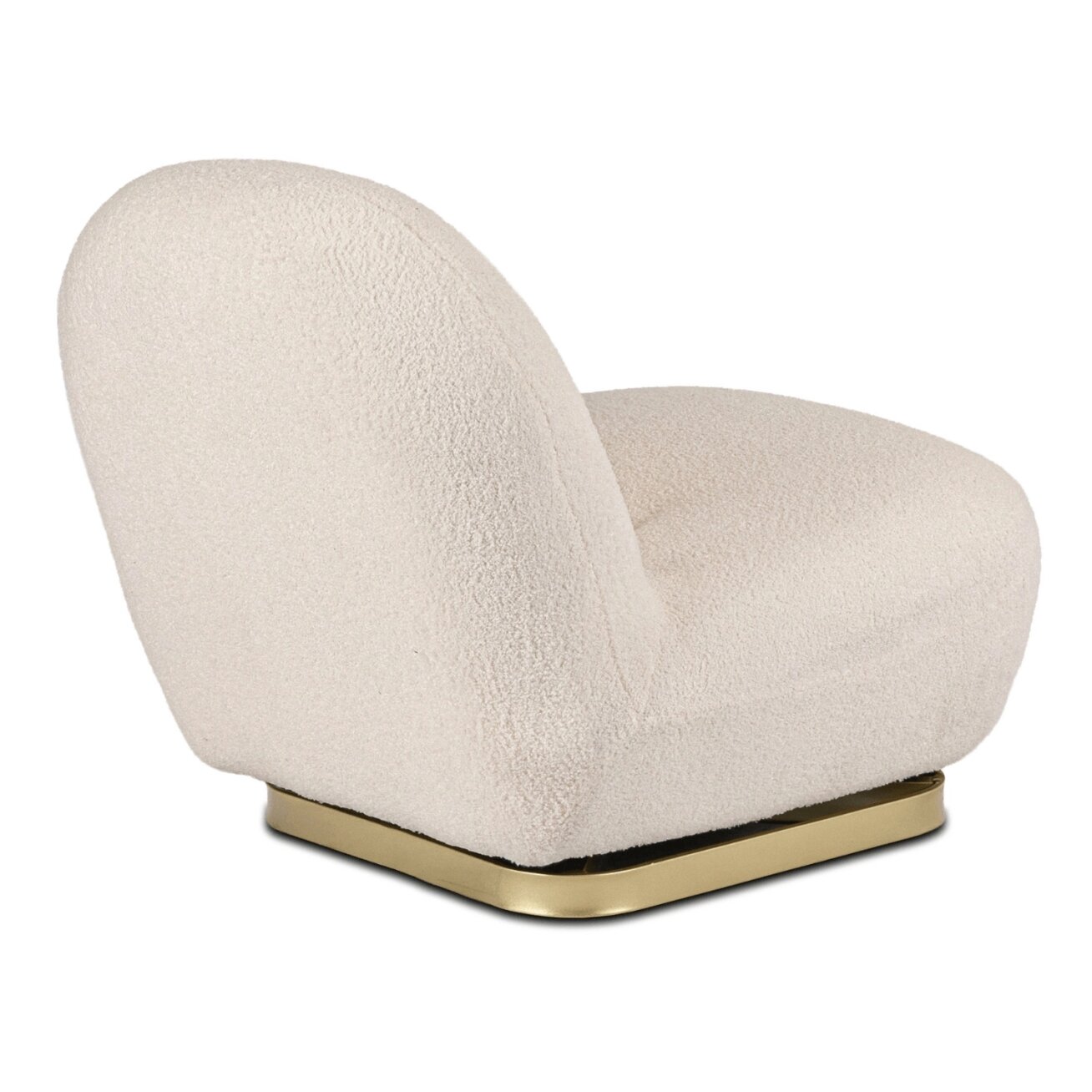 SONNY kreminės spalvos „Boucle“ modernus besisukantis poilsio krėslas 7 SONNY kreminės spalvos „Boucle“ modernus besisukantis poilsio krėslas 7