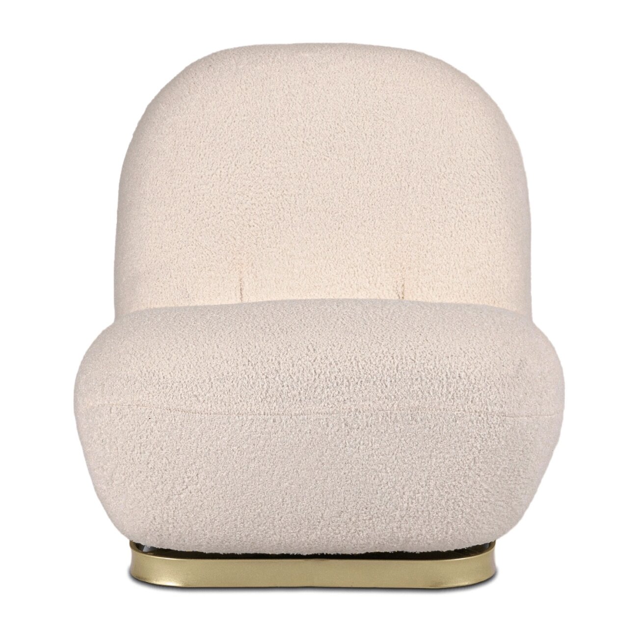 SONNY kreminės spalvos „Boucle“ modernus besisukantis poilsio krėslas 5 SONNY kreminės spalvos „Boucle“ modernus besisukantis poilsio krėslas 5