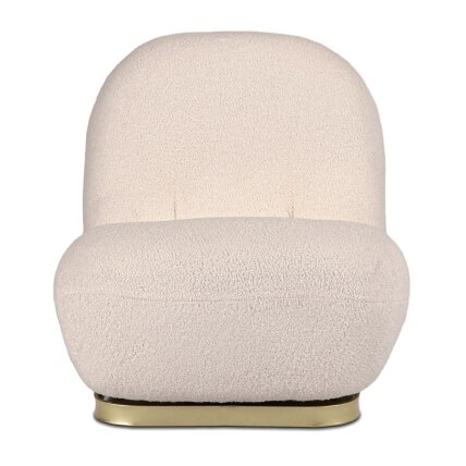 SONNY kreminės spalvos „Boucle“ modernus besisukantis poilsio krėslas 5 SONNY kreminės spalvos „Boucle“ modernus besisukantis poilsio krėslas 5