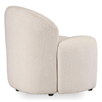 MASSIMO kreminės spalvos „Boucle“ modernus poilsio fotelis 4 MASSIMO kreminės spalvos „Boucle“ modernus poilsio fotelis 4
