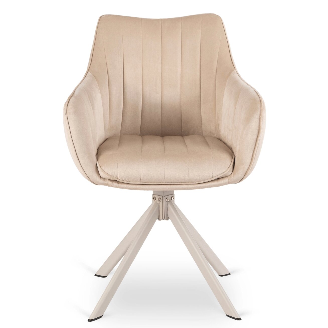 ASPEN minkštas besisukantis krėslas, kreminės spalvos/kašmyro spalvos, modernus 3 ASPEN minkštas besisukantis krėslas, kreminės spalvos/kašmyro spalvos, modernus 3