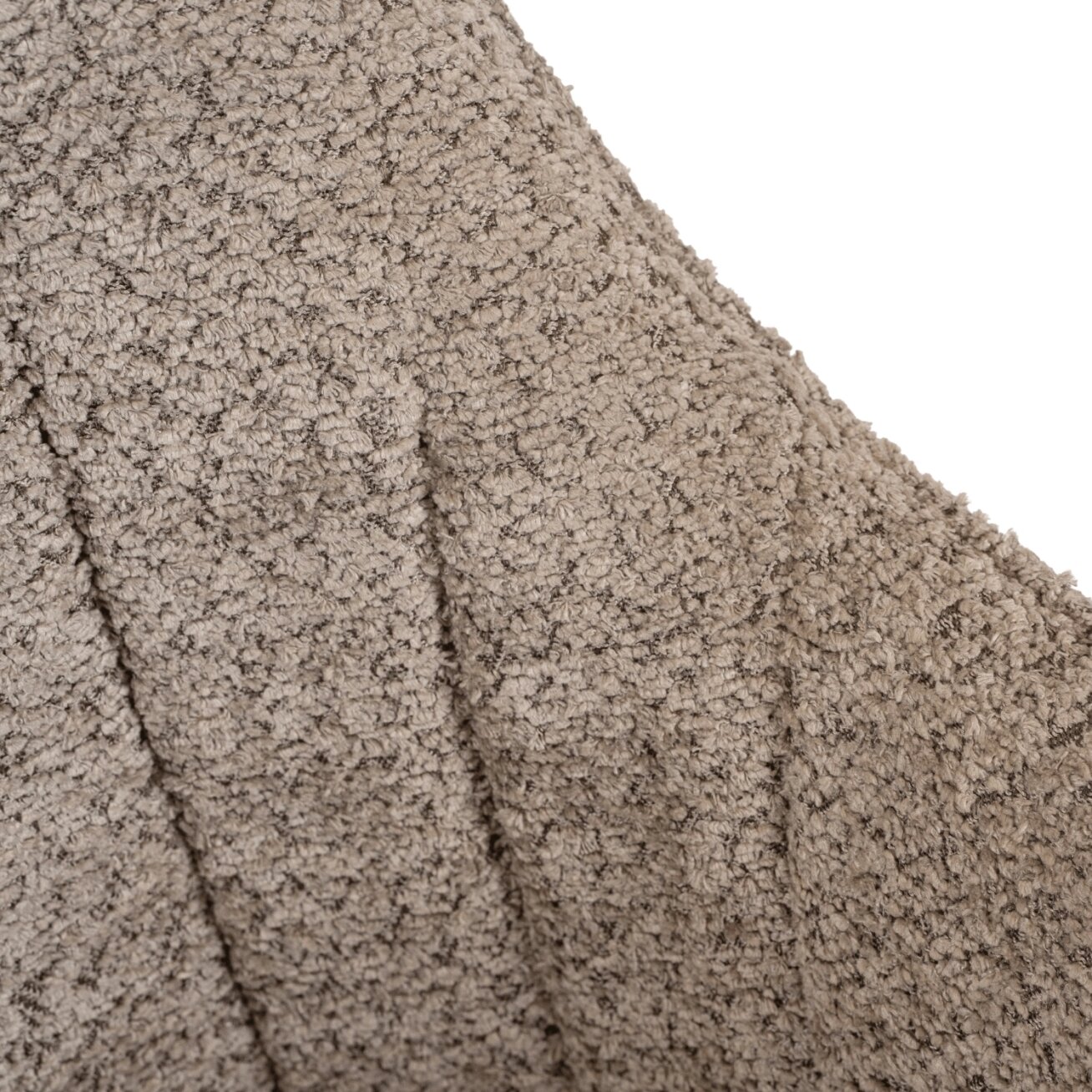 BAJA ruda, apmušta, besisukanti kėdė su „Boucle“ audiniu, moderni 7 BAJA ruda, apmušta, besisukanti kėdė su „Boucle“ audiniu, moderni 7