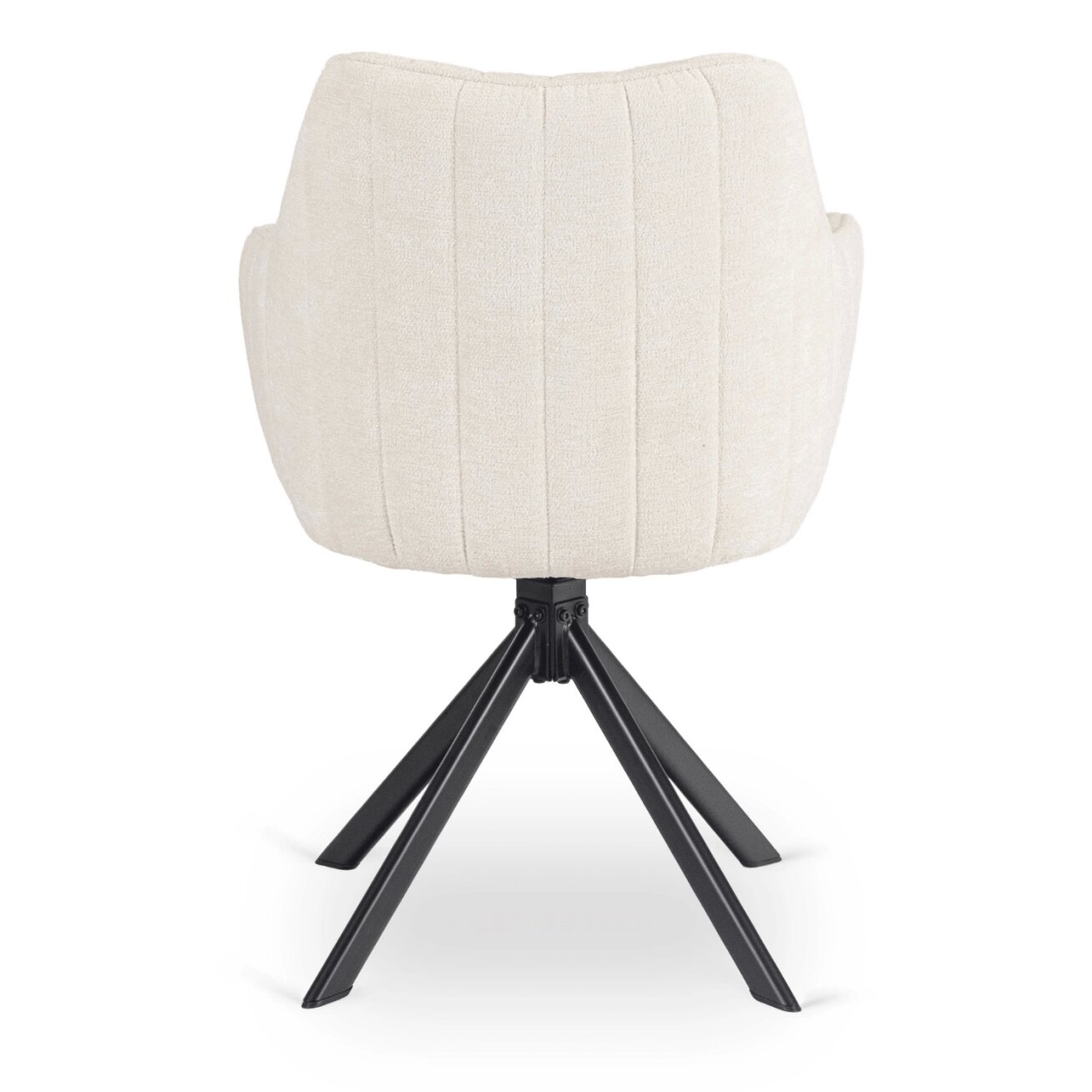 BAJA kreminės spalvos „Boucle“ minkšta besisukanti kėdė, moderni 5 BAJA kreminės spalvos „Boucle“ minkšta besisukanti kėdė, moderni 5