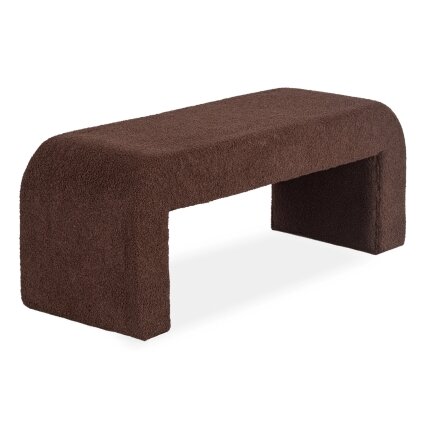DELINO RUDAS BUKLĖ MINKŠTAS PUFAS 3