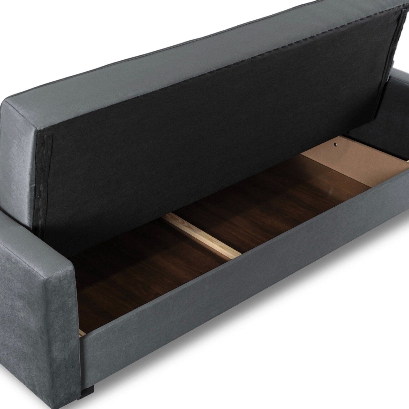 Aluna ALUNA sofa su miegojimo funkcija, sulankstoma dviejų vietų sofa, pilkos spalvos, moderni svetainei 5 Aluna ALUNA sofa su miegojimo funkcija, sulankstoma dviejų vietų sofa, pilkos spalvos, moderni svetainei 5