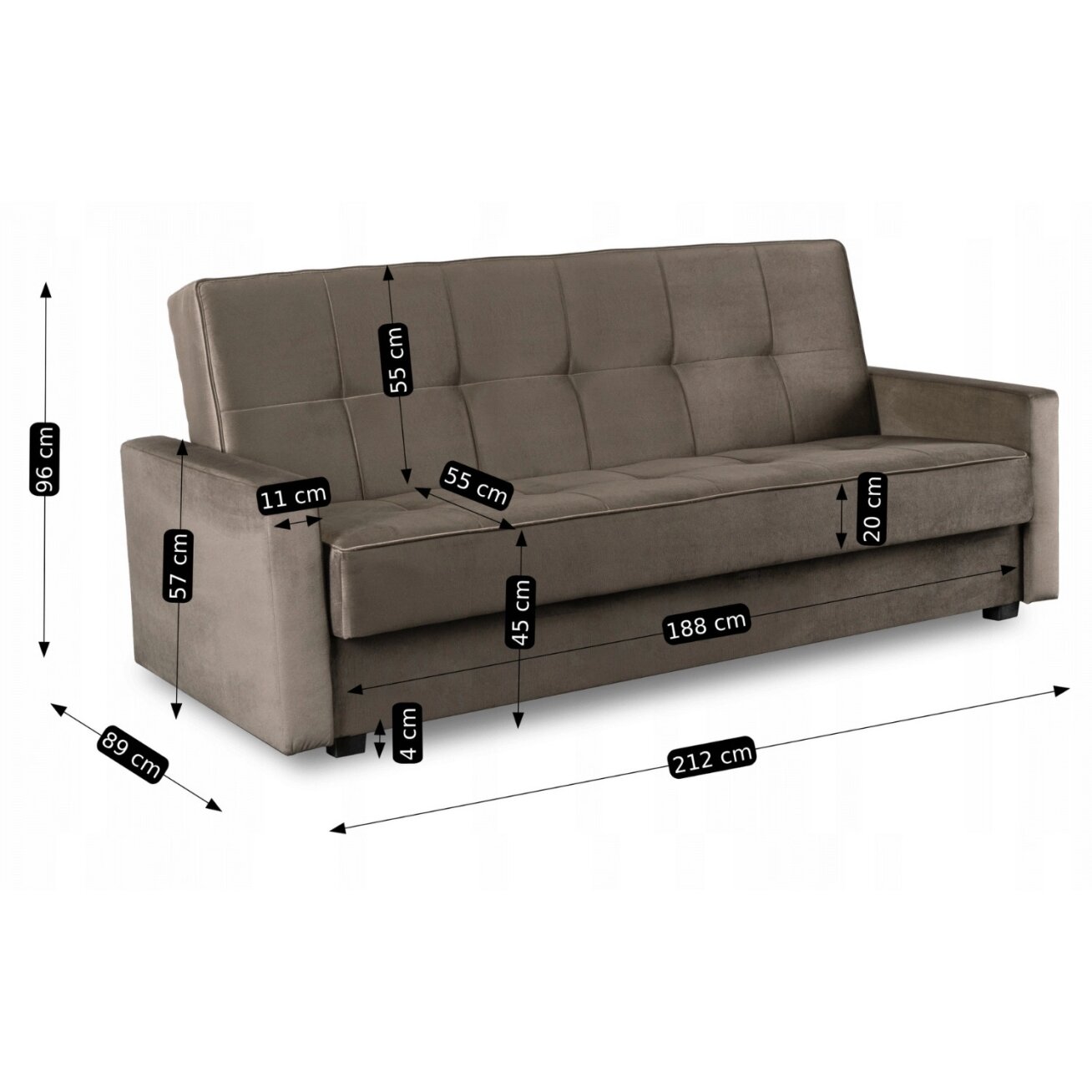Aluna ALUNA sofa su miegojimo funkcija, sulankstoma dviejų vietų sofa, smėlio spalvos, moderni svetainei 10 Aluna ALUNA sofa su miegojimo funkcija, sulankstoma dviejų vietų sofa, smėlio spalvos, moderni svetainei 10