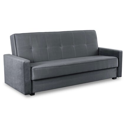 Aluna ALUNA sofa su miegojimo funkcija, sulankstoma dviejų vietų sofa, pilkos spalvos, moderni svetainei 1 Aluna ALUNA sofa su miegojimo funkcija, sulankstoma dviejų vietų sofa, pilkos spalvos, moderni svetainei 1