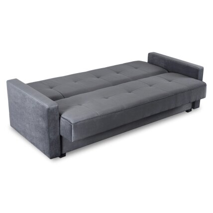 Aluna ALUNA sofa su miegojimo funkcija, sulankstoma dviejų vietų sofa, pilkos spalvos, moderni svetainei 4 Aluna ALUNA sofa su miegojimo funkcija, sulankstoma dviejų vietų sofa, pilkos spalvos, moderni svetainei 4