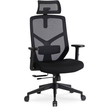Bento BENTO ergonomiška pasukama biuro kėdė, juoda, moderni
