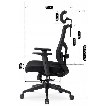 Bento BENTO ergonomiška pasukama biuro kėdė, juoda, moderni 18 Bento BENTO ergonomiška pasukama biuro kėdė, juoda, moderni 18