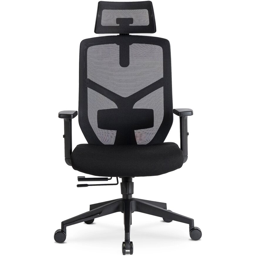 Bento BENTO ergonomiška pasukama biuro kėdė, juoda, moderni 6