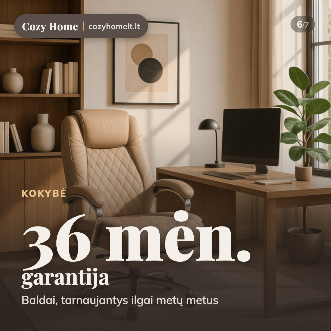 36 mėn. garntija