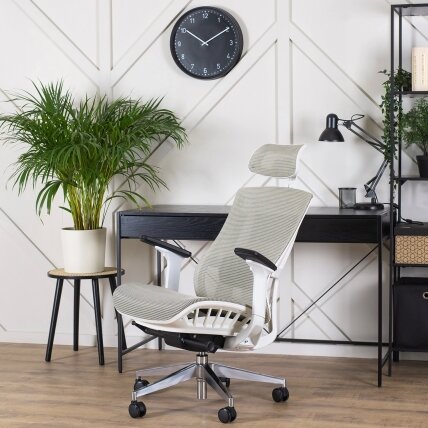 Dangus SKY ergonomiška pasukama biuro kėdė, smėlio spalvos, moderni 3 Dangus SKY ergonomiška pasukama biuro kėdė, smėlio spalvos, moderni 3