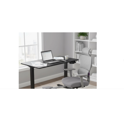 Ergonomiškas komplektas LUMBO 44 + rankinis stalas SPE-O113 Moris 120×60 juodas 6 Ergonomiškas komplektas LUMBO 44 + rankinis stalas SPE-O113 Moris 120×60 juodas 6