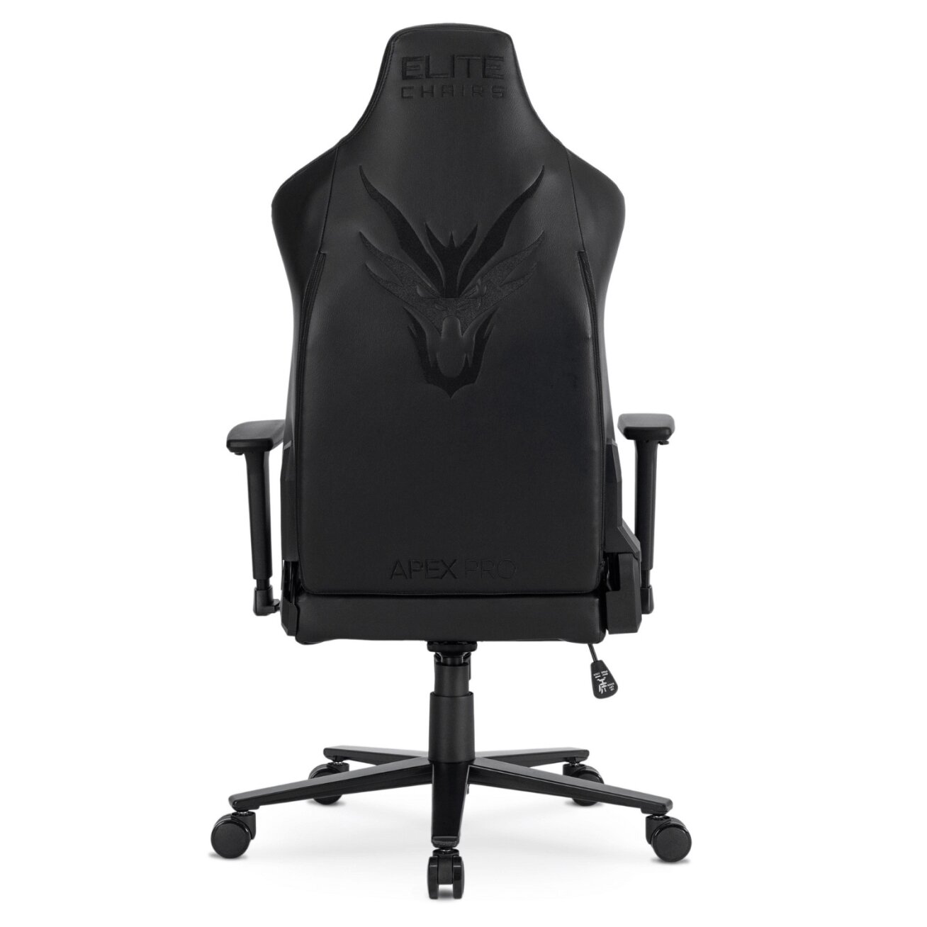 Ofiso kėdė su eko oda APEX juoda 4 Ofiso kėdė su eko oda APEX juoda 4